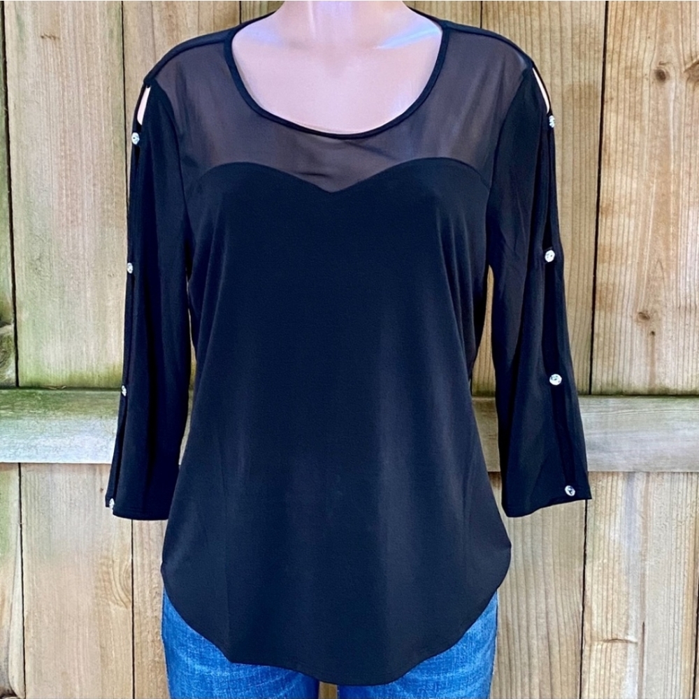 Adele & May Cold Sleeve Blouse NWT